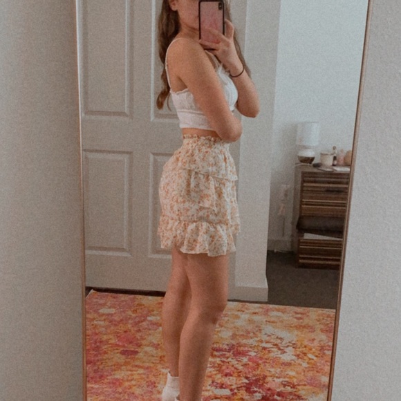 princess polly edyth floral mini skirt - Picture 5 of 6